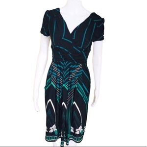 green emerald velvet dress V-Neck Metallic Gown - Dark Green